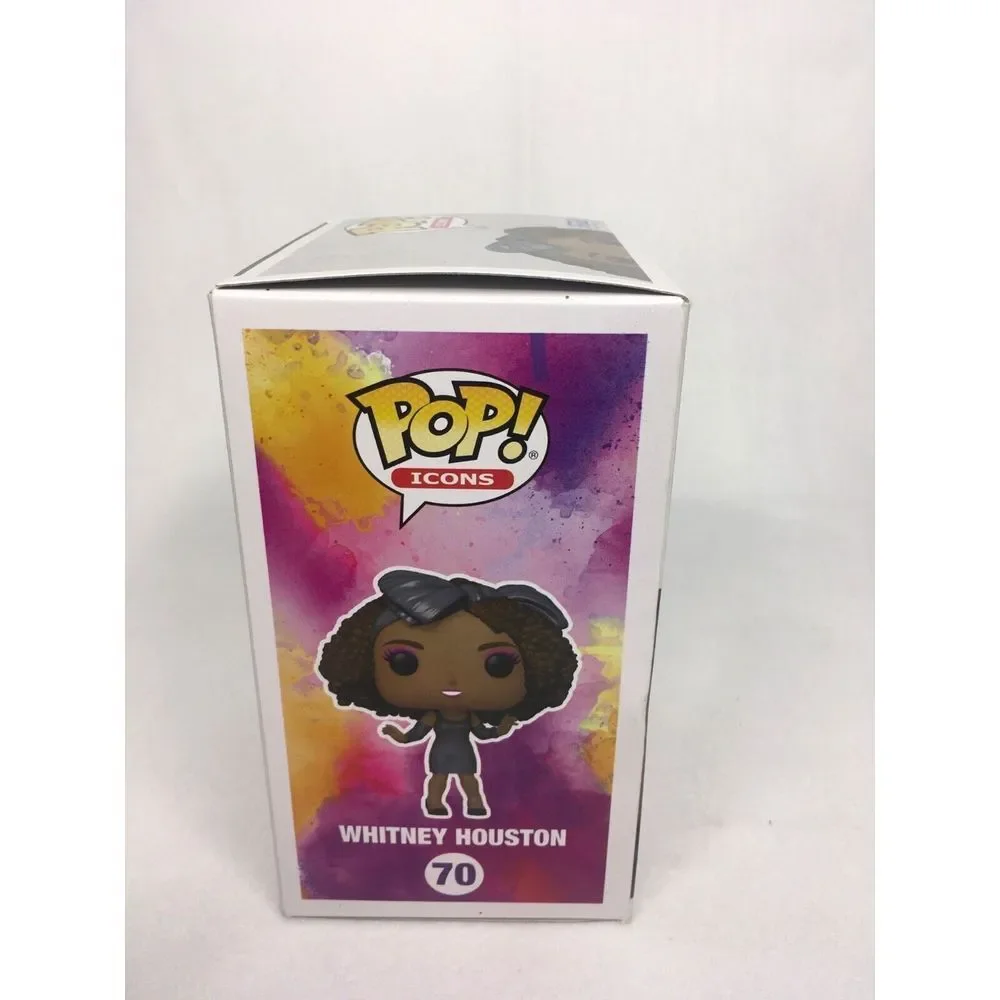 Funko Pop Icons Whitney Houston #70‎ Vinyl Figure Collectible Toy